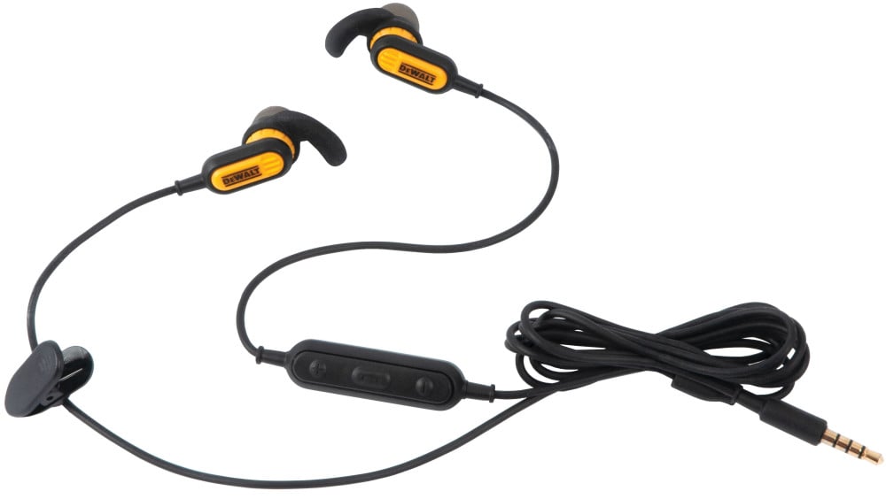 DEWALT Jobsite Earphones 190 9032 DW2 from DEWALT