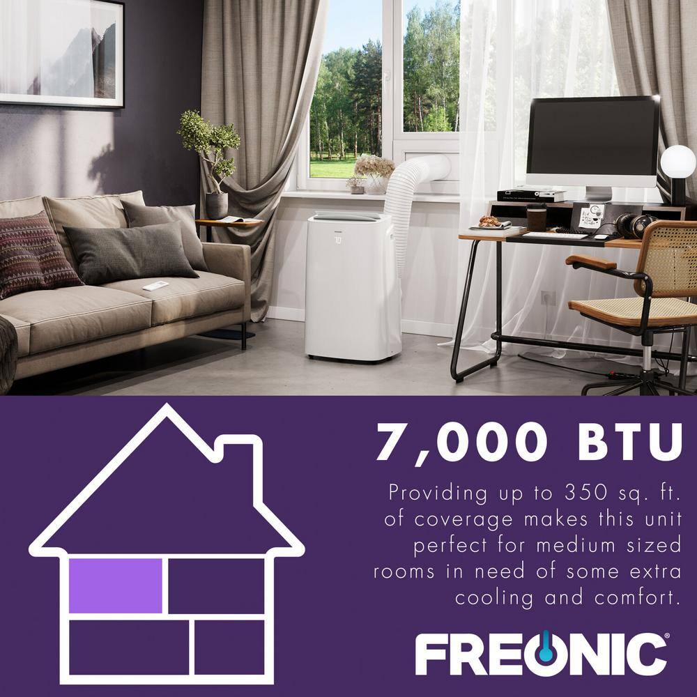 FREONIC 7000 BTU DOE Portable Air Conditioner FHCP071AKR