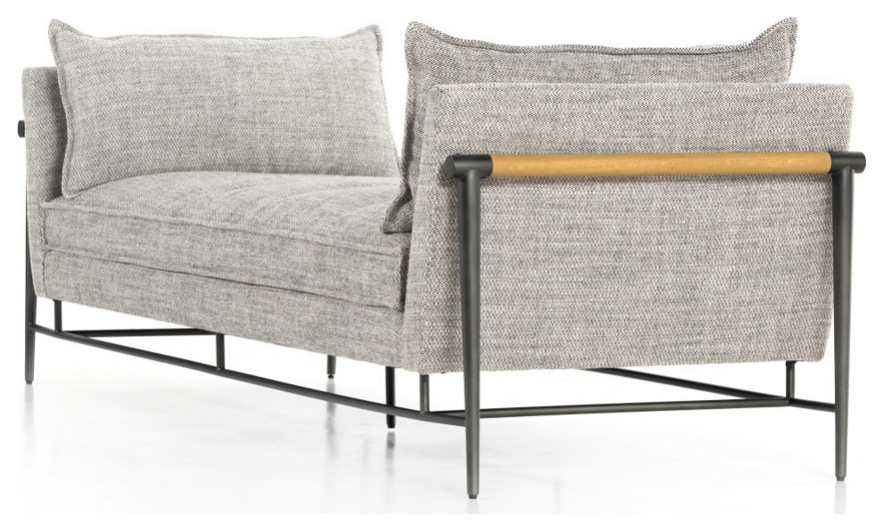 Dannah Chaise 67 quotThames Raven   Modern   Indoor Chaise Lounge Chairs   by Virgil Stanis Design  Houzz