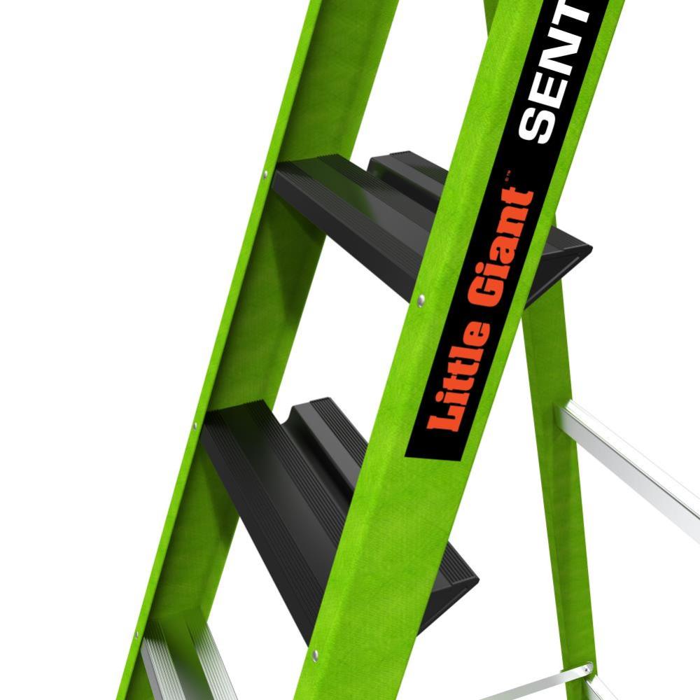 Little Giant Sentinel M12 Step Ladder Type IAA Fiberglass ;