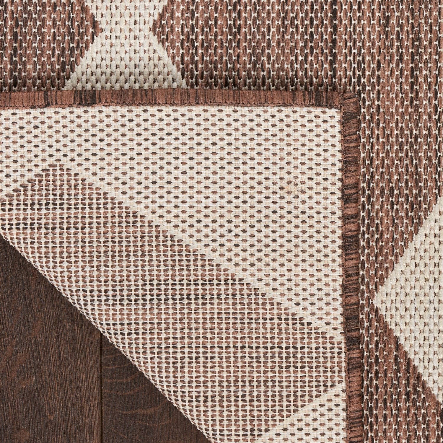 Positano Indoor/Outdoor Natural Geometric Rug