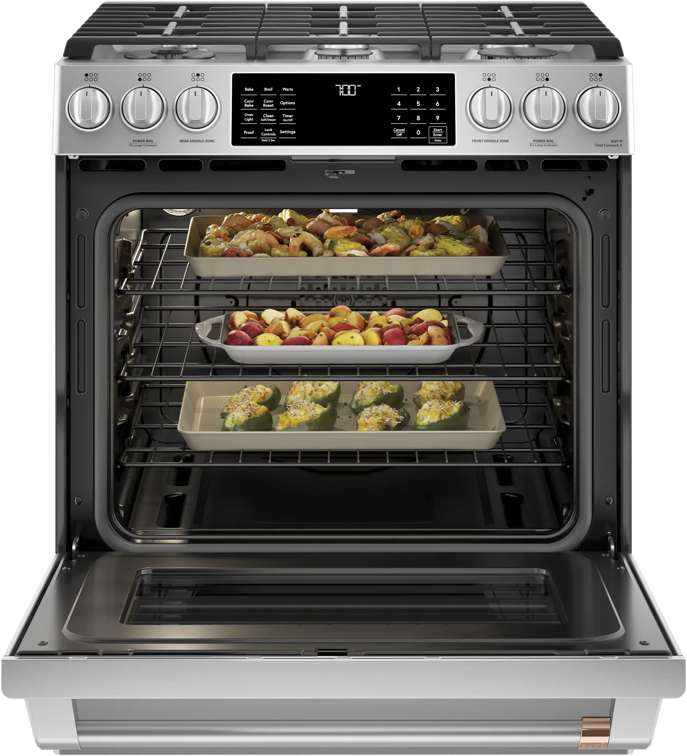 Cafe Gas Range CGS700P2MS1