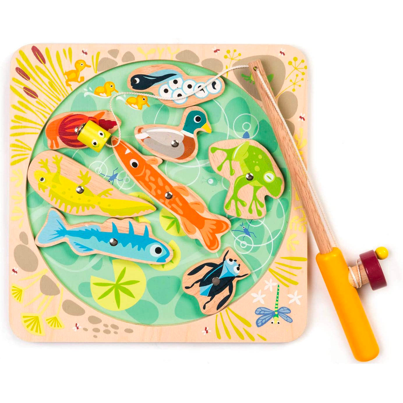 Pond Dipping Wooden Toy by Tender Leaf Toys