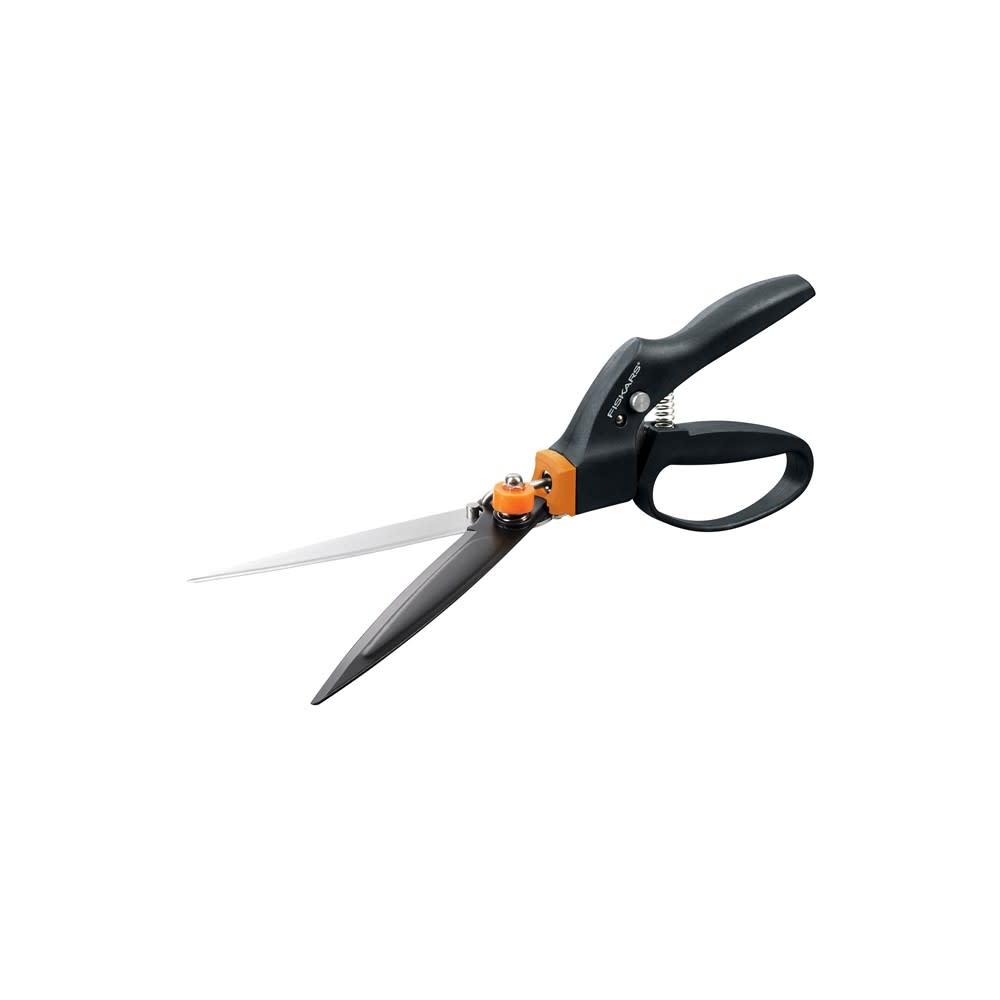 Fiskars 5 Steel Blade Swivel Grass Shear with Steel Handle