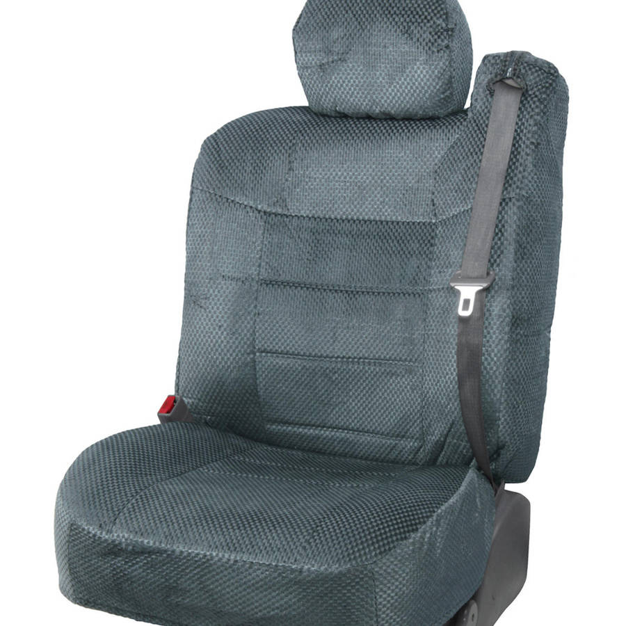 BDK Pickup Truck Seat Covers with Built In Seat Belt， Scottsdale