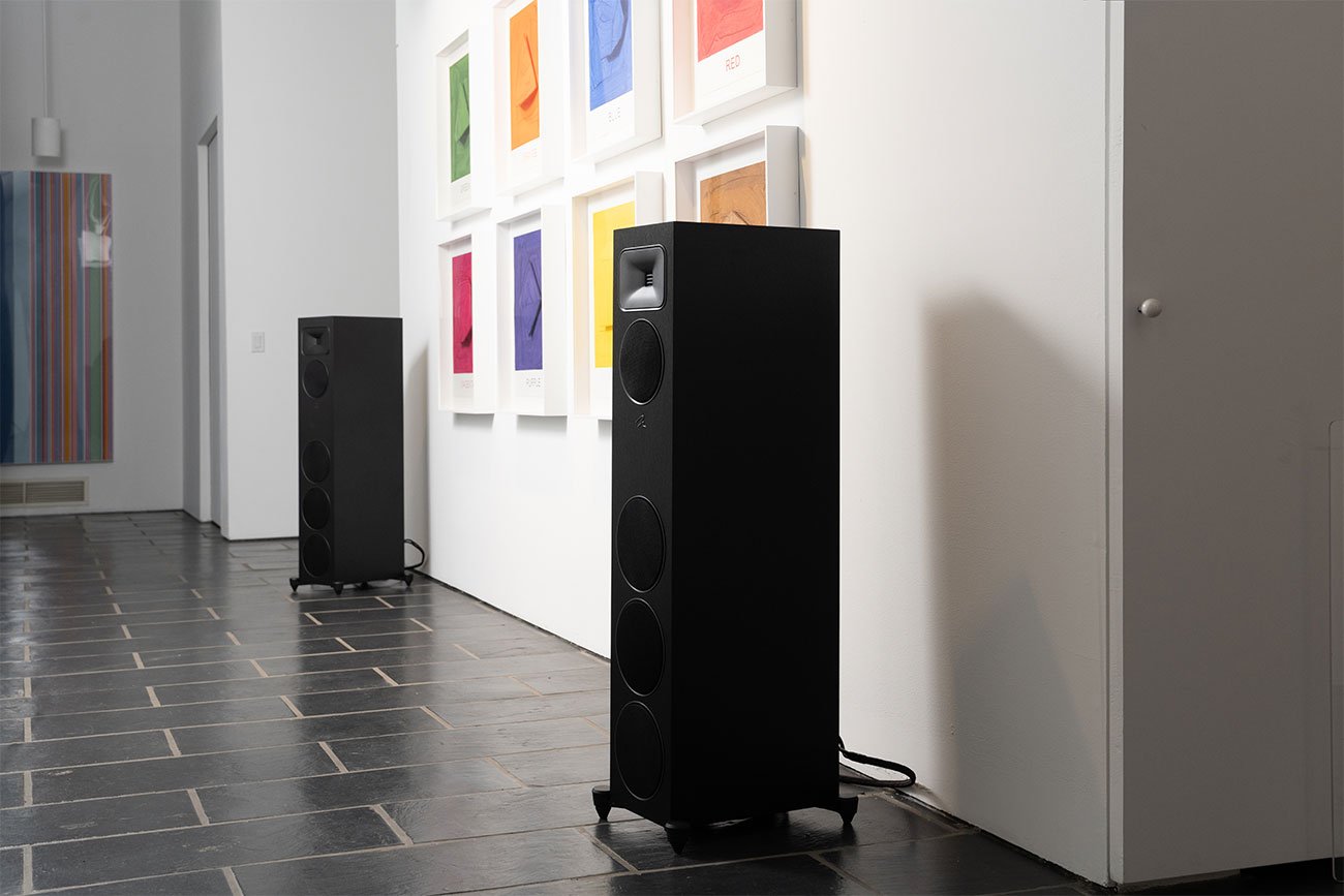 MartinLogan Motion Foundation F2 Floor Standing Speaker in Black (Each)