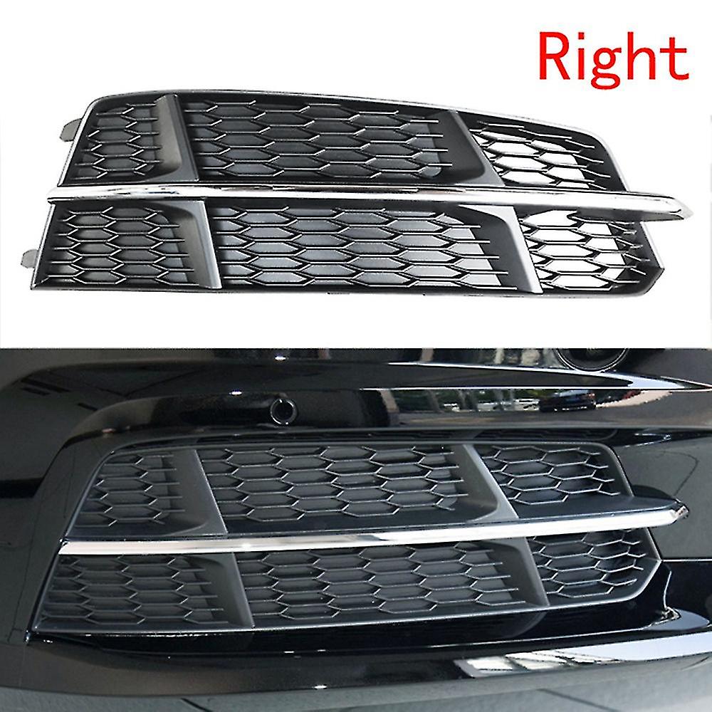 Right Front Lower Bumper Fog Light Grille Grill Cover Replacement