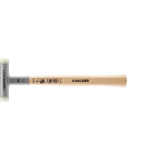 Halder Supercraft 20 Dead Blow 0.54 lbs. Nylon Hammer with 11.81 in. Hickory Handle 3366.020