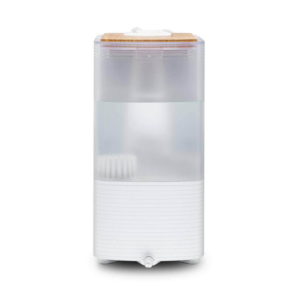 LEVOIT 1.2 Gal. Smart Warm and Cool Mist Top-Filled Ultrasonic Humidifier and Diffuser with Ambient Light up to 430 sq. ft. HEAPHULVSUS0074Y