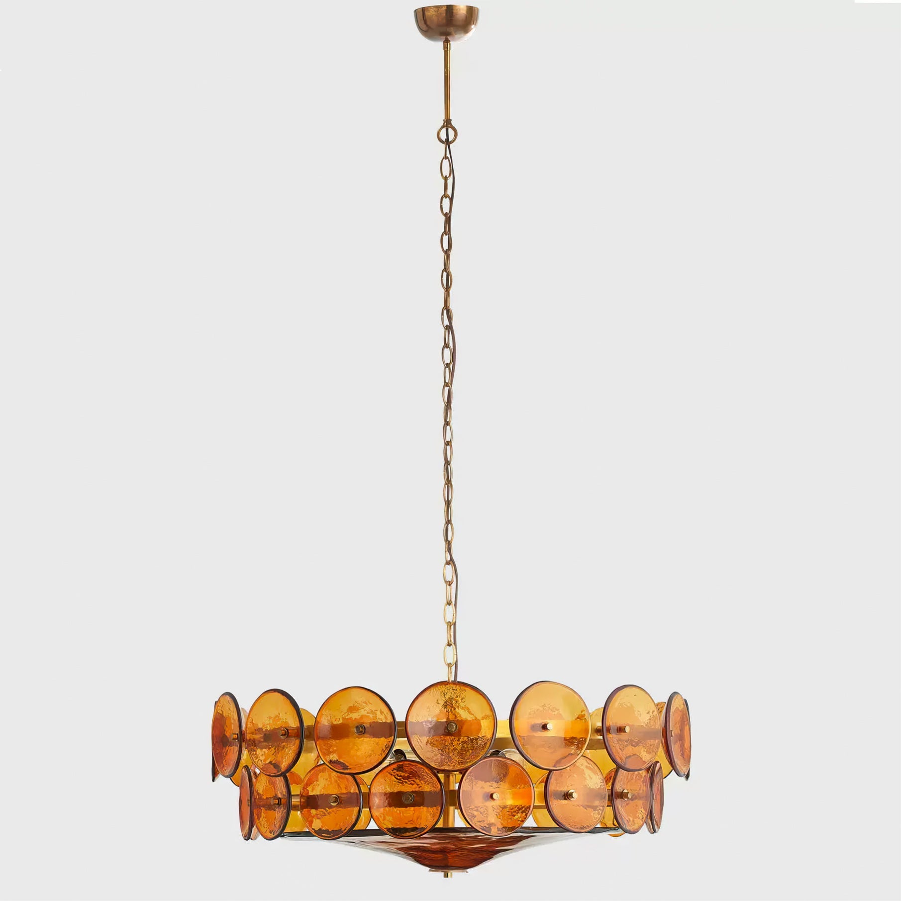 Solaris Disc Murano Chandelier