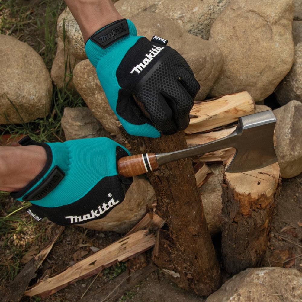 Makita Utility Work Gloves Open Cuff Flexible Protection XL T-04173 from Makita