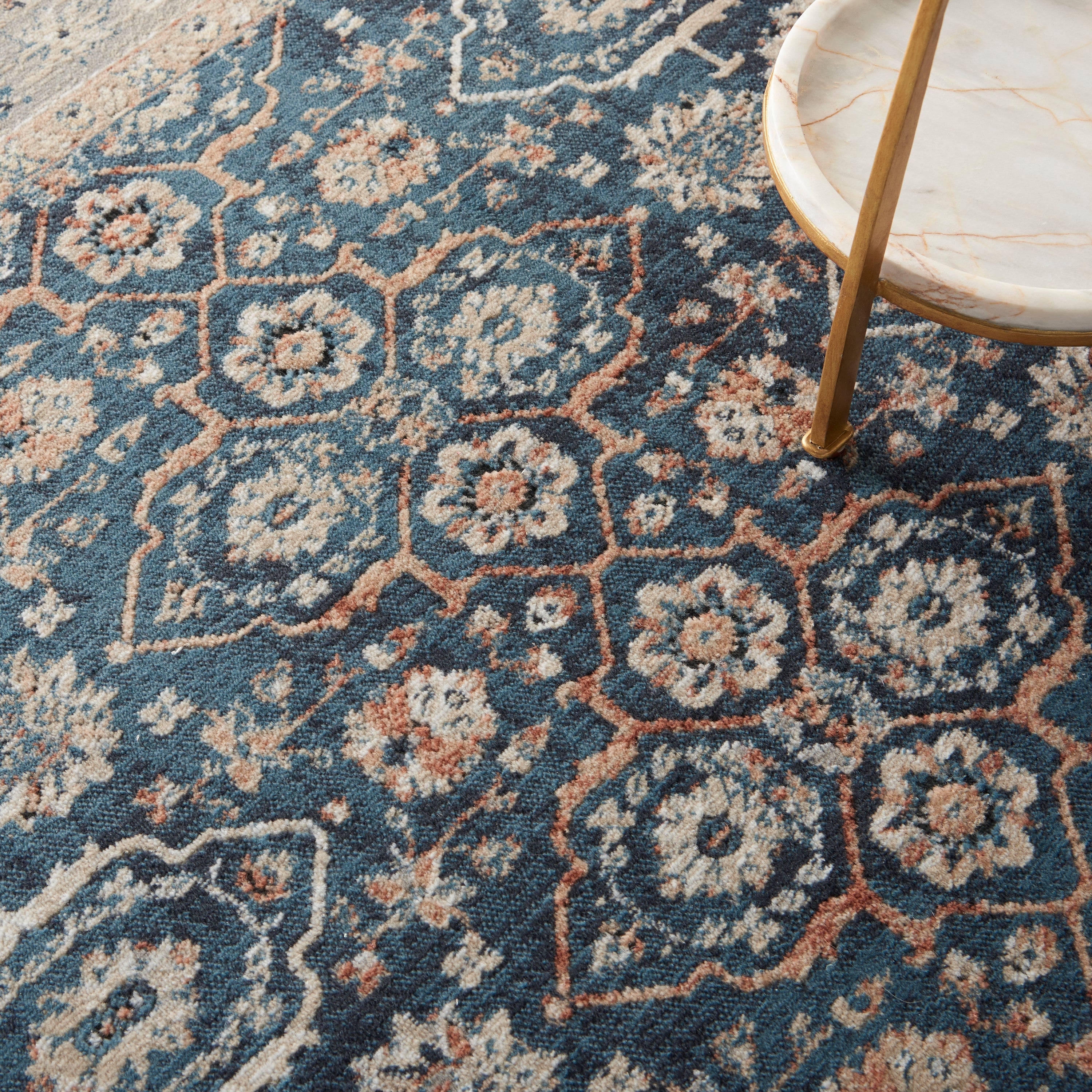 Malta Blue/Grey Rug