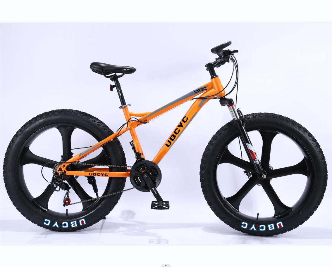 Hot Promotion Beach MACCE MTB Cycle High Steel Frame Beach Mountain Bicycle 21 Speed 26 inch Fat Wide Tire Bike Bicycle Mountain