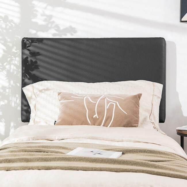 PU Leather Wall mounted Upholstered Headboard   35\