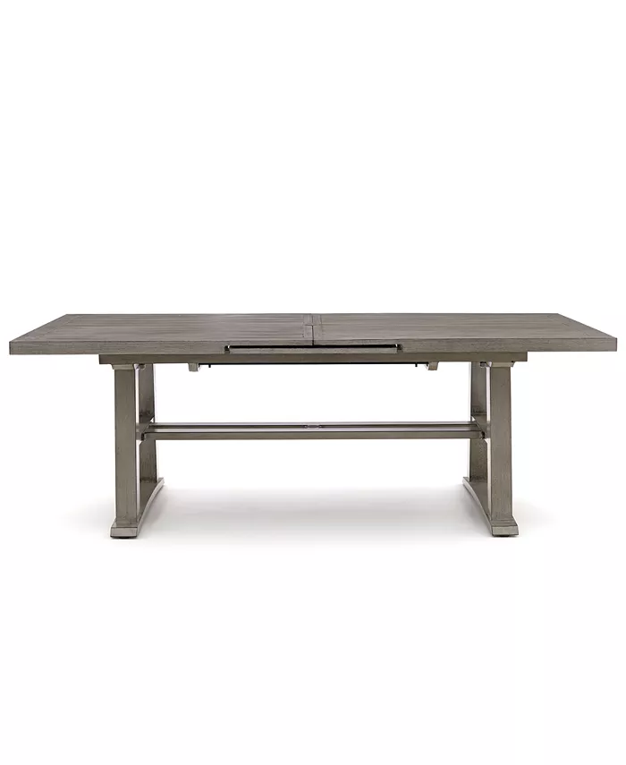 Agio Wayland Aluminum 87 x 40 (extends to 110) Outdoor Extension Dining Table