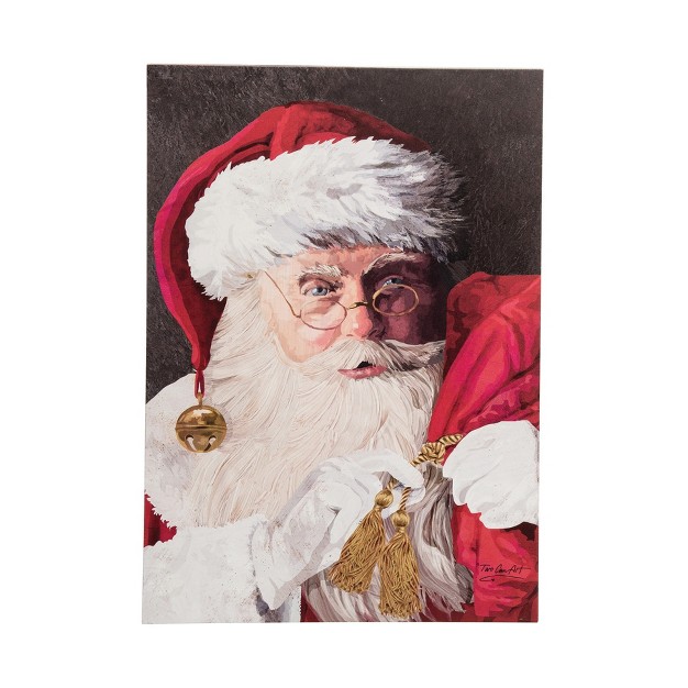 Gallerie Ii Santa Wall Art 11 02 X 0 39 X 15 74 Inches