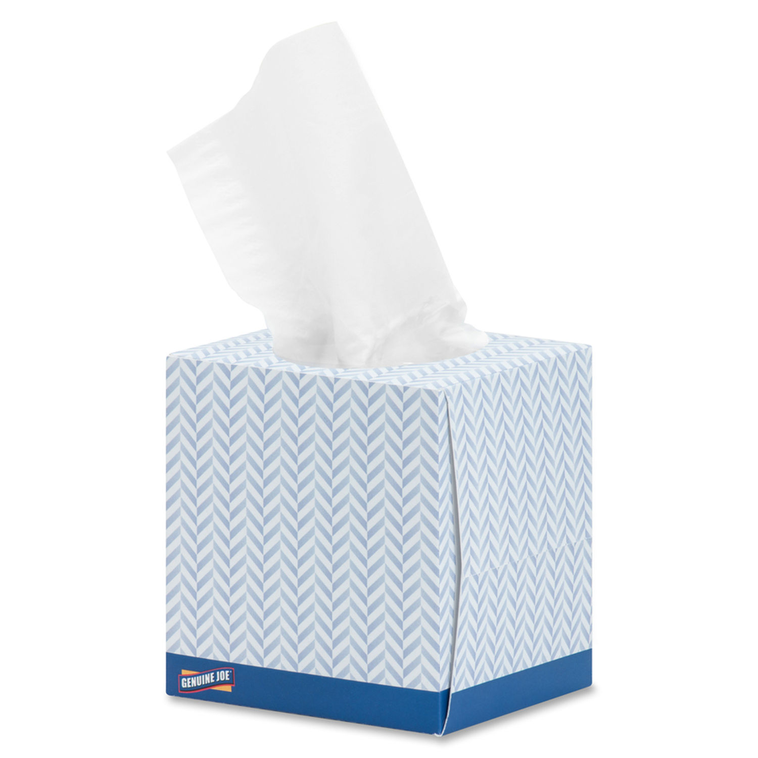 Cube Box Facial Tissue by Genuine Joe GJO26085