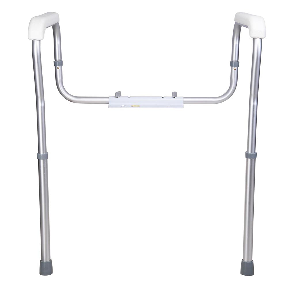 Yescom Handicap Toilet Safety Rail Grab Bar 375lbs Support Adjustable