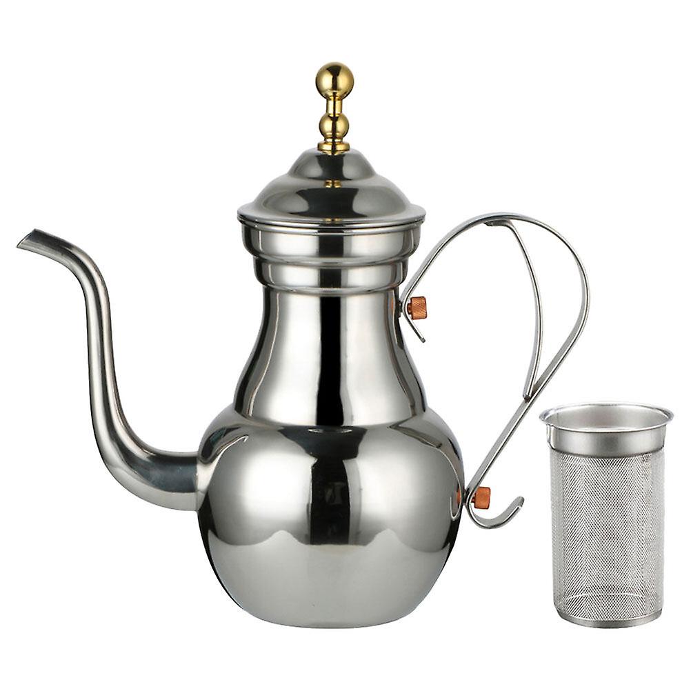 Hand Brewing Coffee Pot Long Spout Coffee Kettle Middle Eastern Style Tea Kettle Coffee Pot(1.5l)