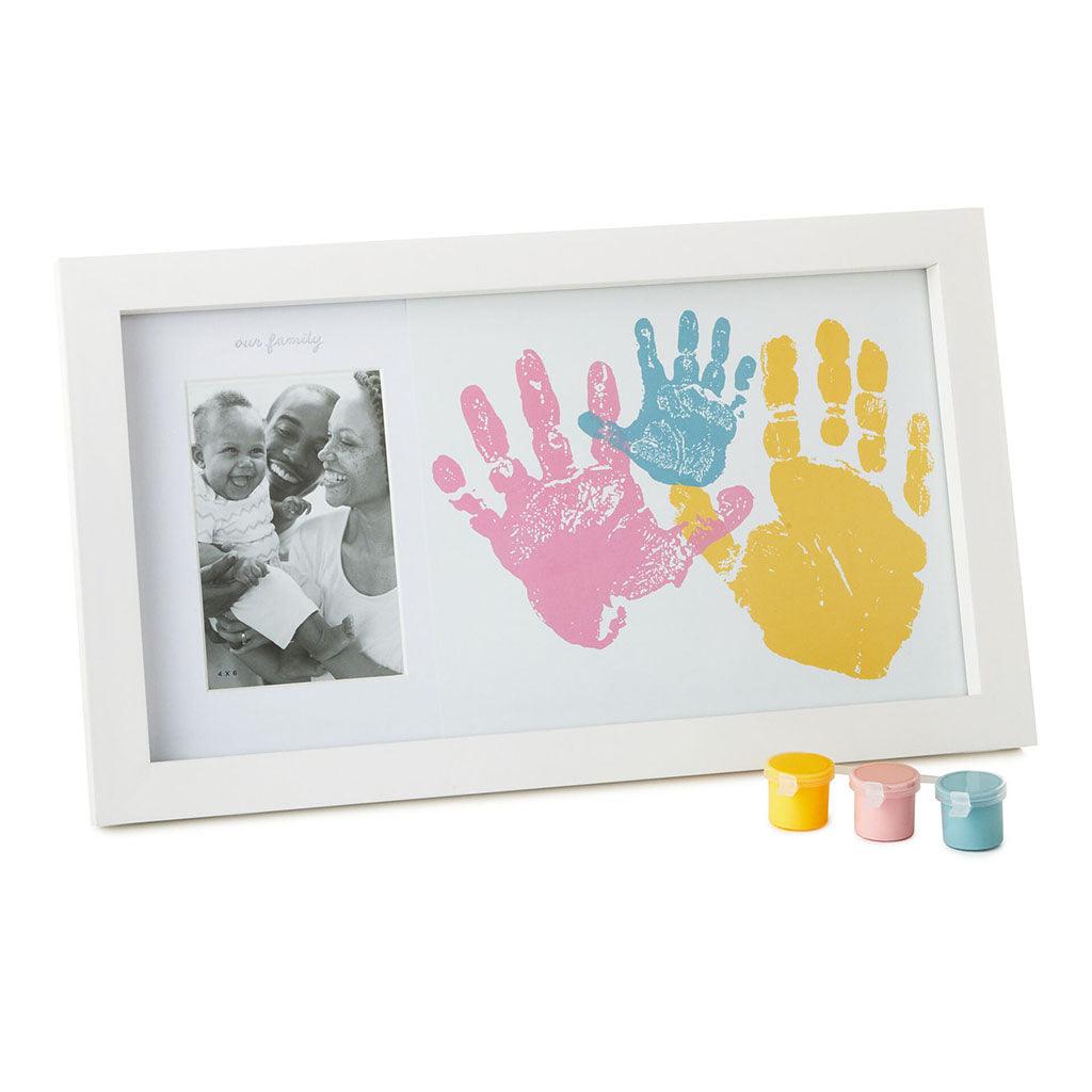 Hallmark  Our Family Handprint Picture Frame Kit, 4x6