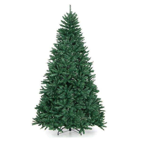 7.5ft Hinged Christmas Tree Unlit Artificial W/ 2254 Branch Tips