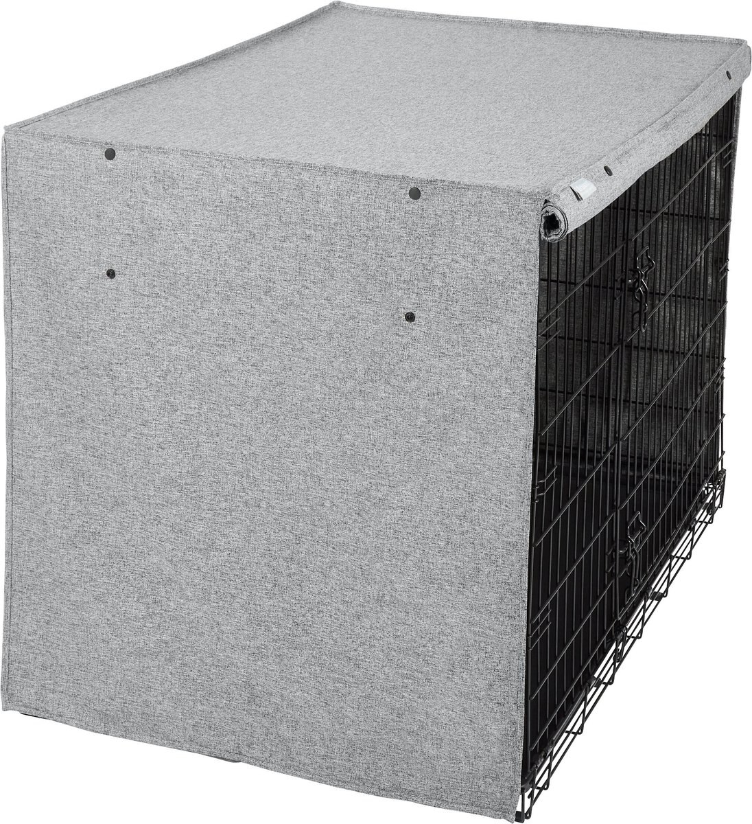 Frisco Faux linen  Dog Crate Cover