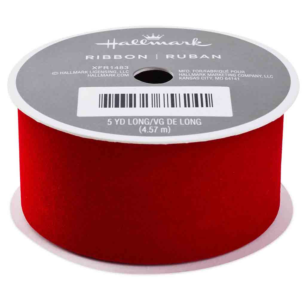 Hallmark  Red Velvet Ribbon, 15'