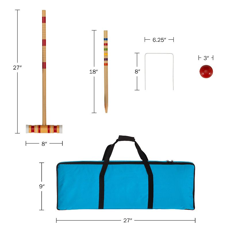 Trademark Games Complete Croquet Set