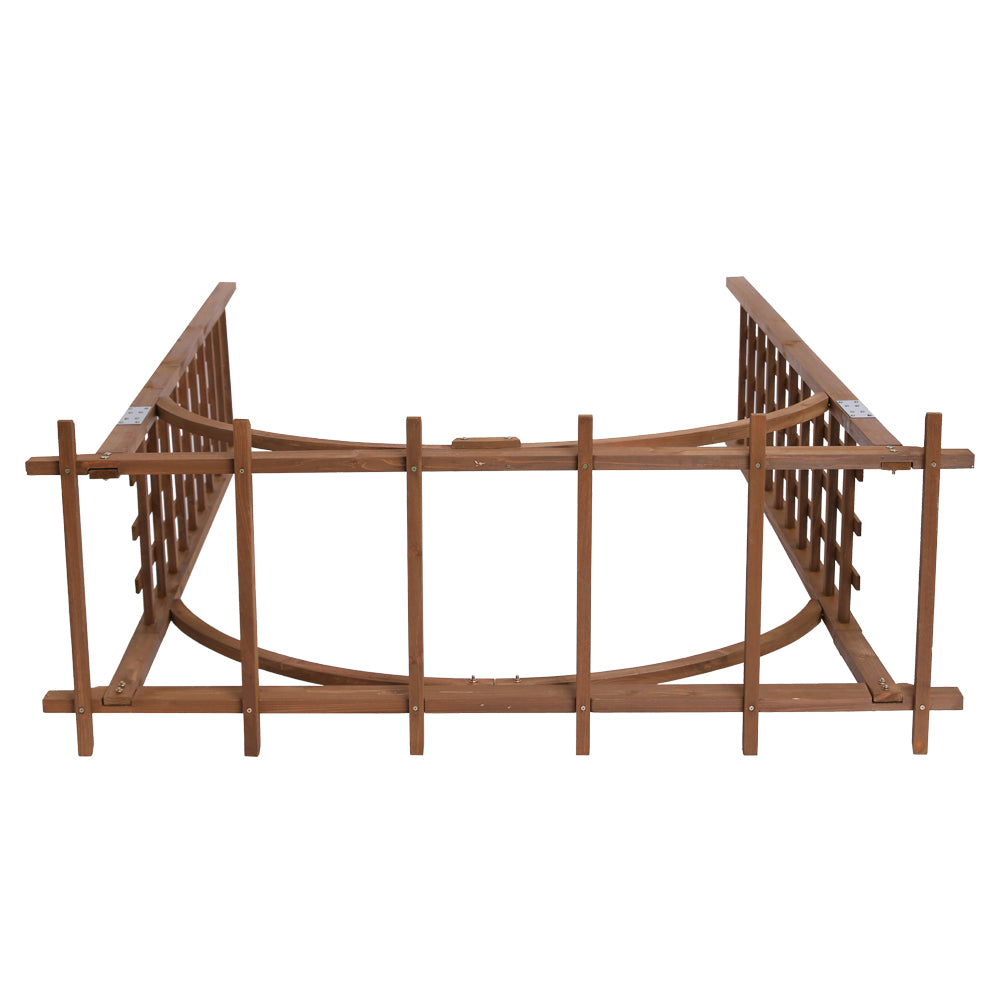 ametoys Beautiful And Practical Garden Arch Dark Brown