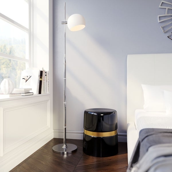 Density Side Table Black and Gold - 15.5