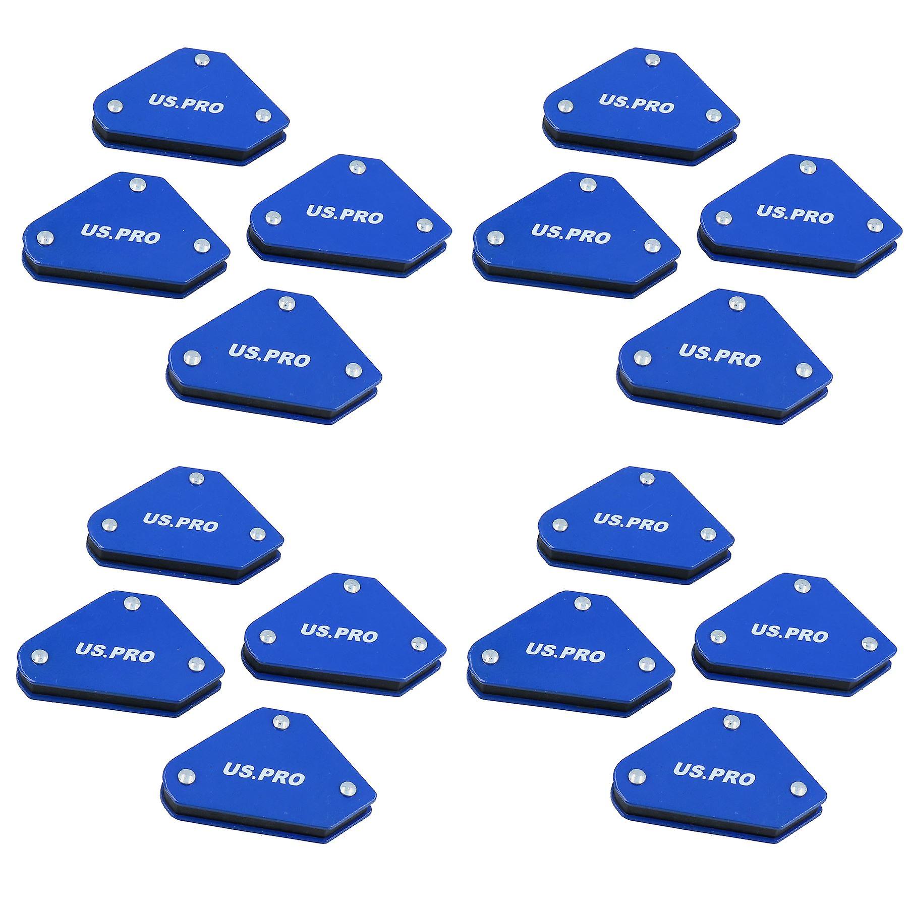 9lb Small Mini Durable Welding Magnet Right Angle Square Holder Soldering 16pk