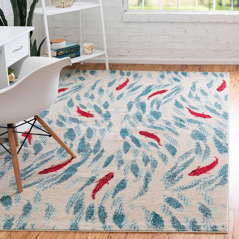 Unique Loom Shoal Positano Rug