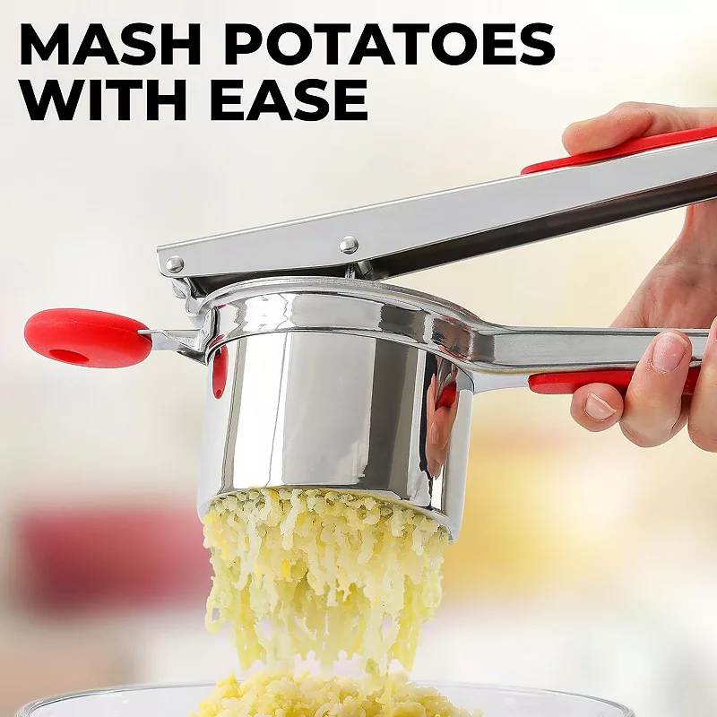 Potato Ricer with 3 Interchangeable Discs