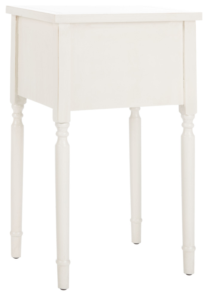 Safavieh Marilyn End Table With Storage Drawers   Traditional   Side Tables And End Tables   by Safavieh  Houzz