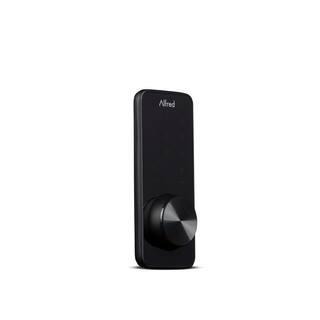 Alfred DB1-A Black Smart Single Cylinder Electronic Deadbolt Lock with Key Override DB1-A-BL