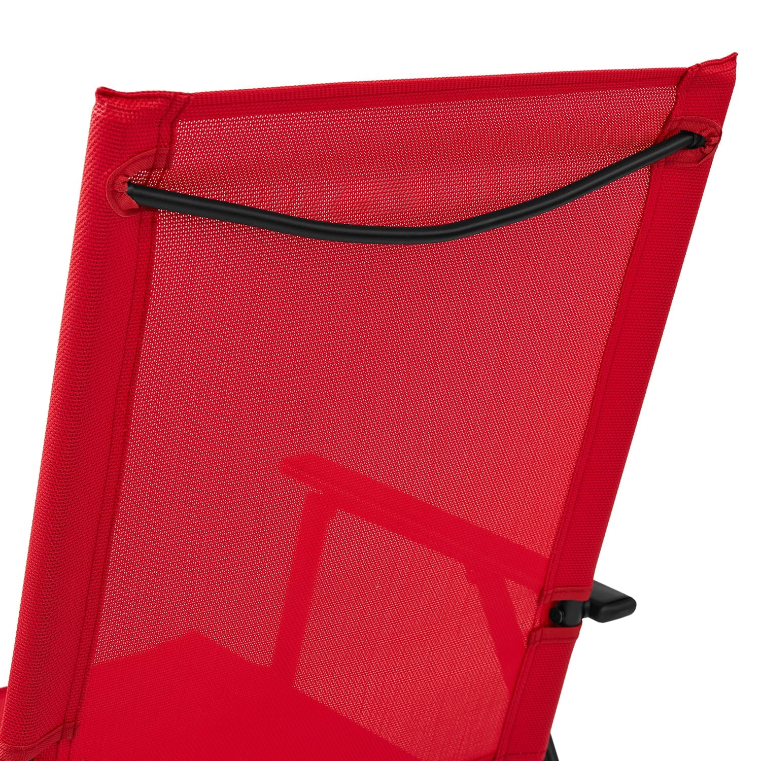 Mainstays Greyson Square Set of 2 Outdoor Patio Steel Sling Folding Chair, Red