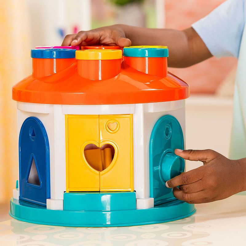 Battat Shape Sorter House Playset