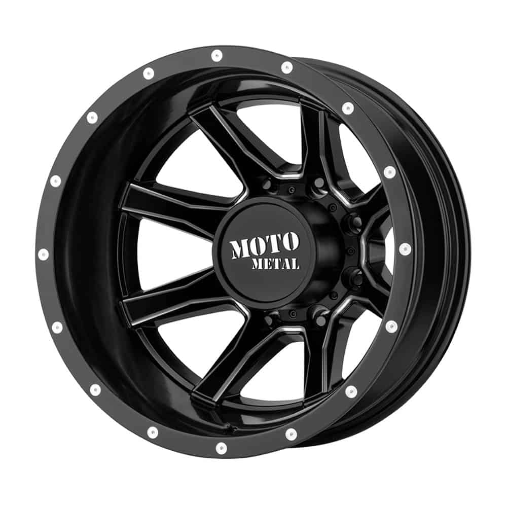 Moto Metal MO995 MO995 17X6.5 8X210 S-BLK MILL -140MM