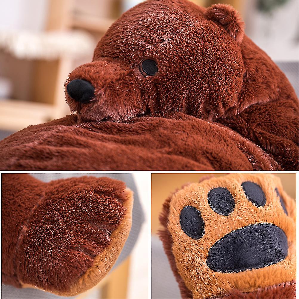 Bear Toy Simulation Bear Toy Brown Bear Stuffed Animal Toys Home Decor Birthday Gift for Kids