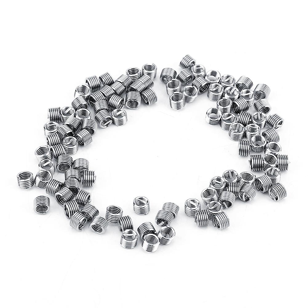 100pcs M4 Stainless Steel Ss304 Coiled Wire Helical Screw Thread Inserts (m4*0.7*1.5 D)