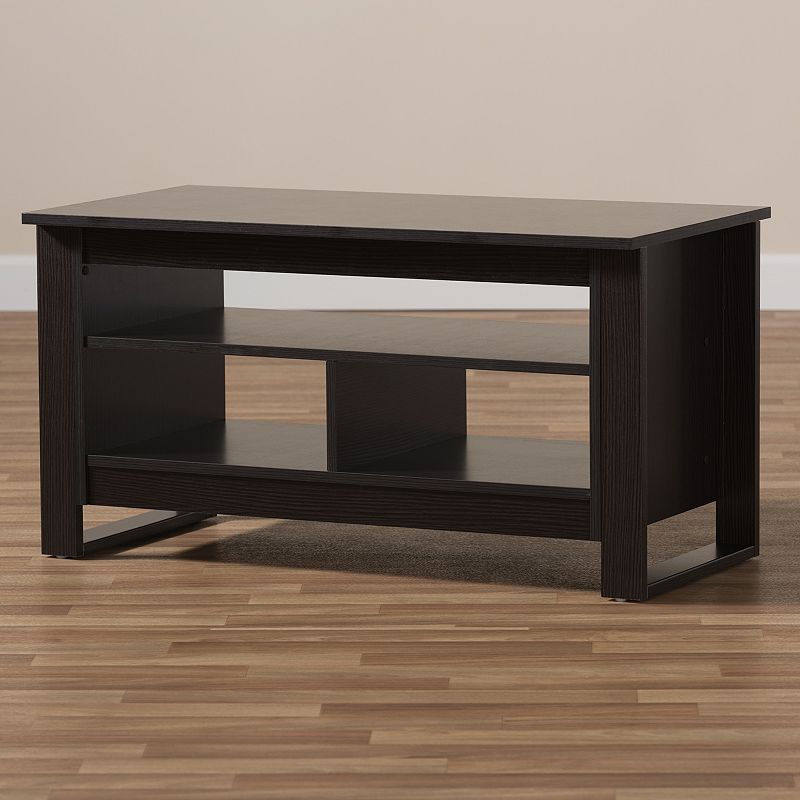 Baxton Studio Nerissa Espresso Coffee Table