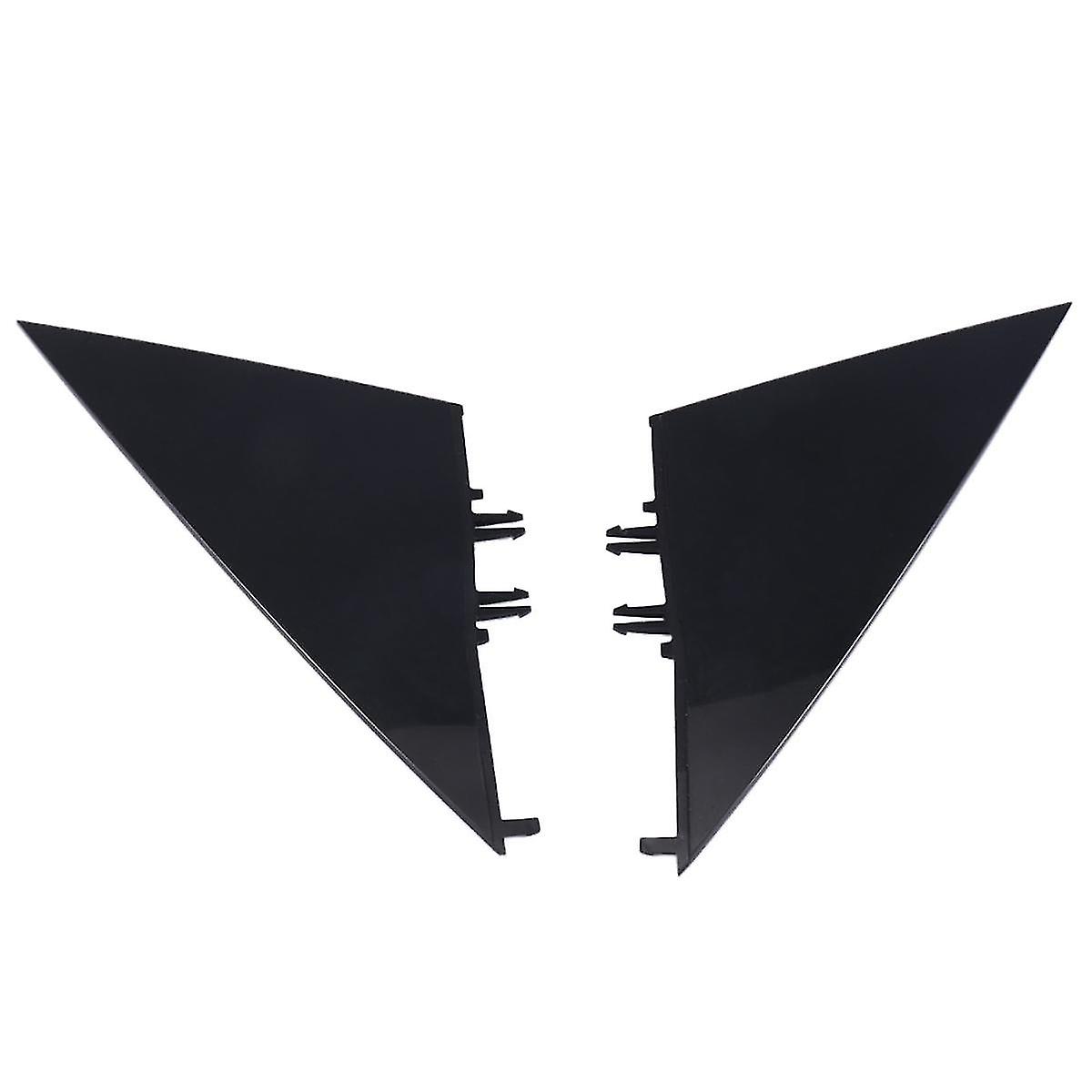 Car Exterior Mirror Triangle Panel Panel Black Paint Panel For