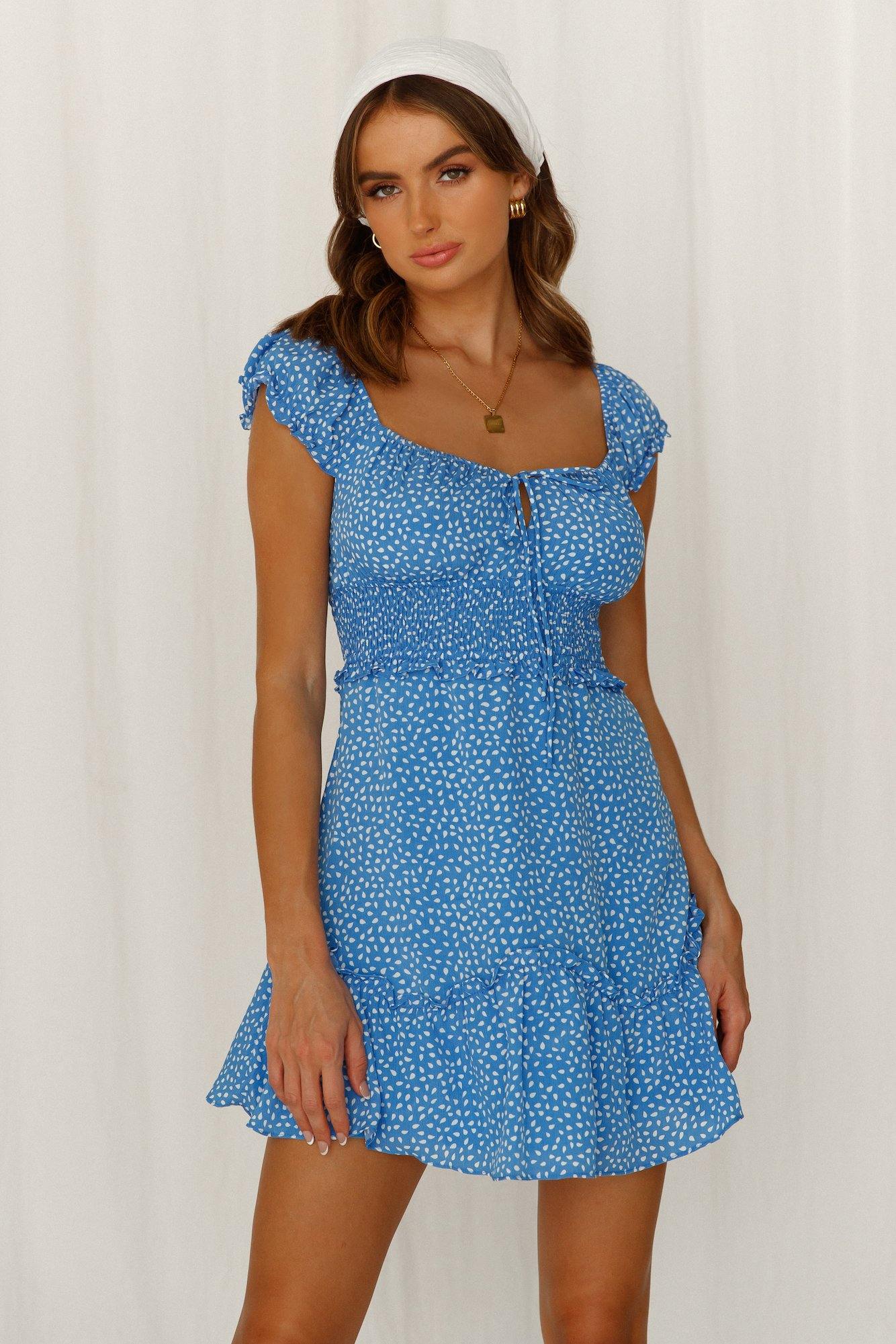 Lorelai Dress Blue