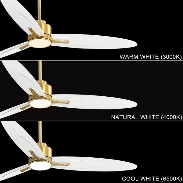 WINGBO 60-in 3-Blades Indoor Ceiling Fan with LED Light and Remote Shopping - The Best Deals on Ceiling Fans | 41287940