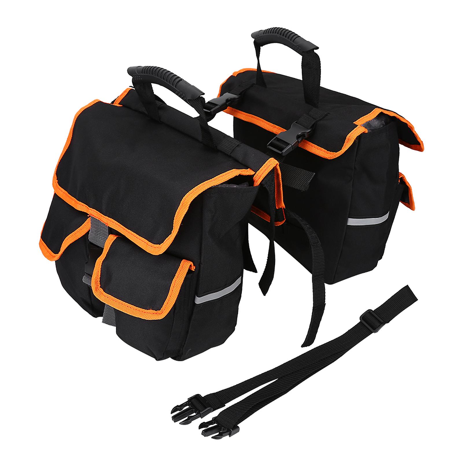 Outdoor Cycling Detachable Rear Saddle Bag Bicycle Trunk Pannier Carrier Bag