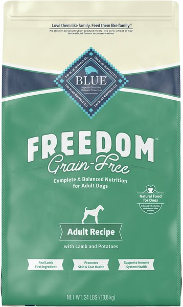 Blue Buffalo Freedom Adult Lamb Recipe Grain-Free Dry Dog Food