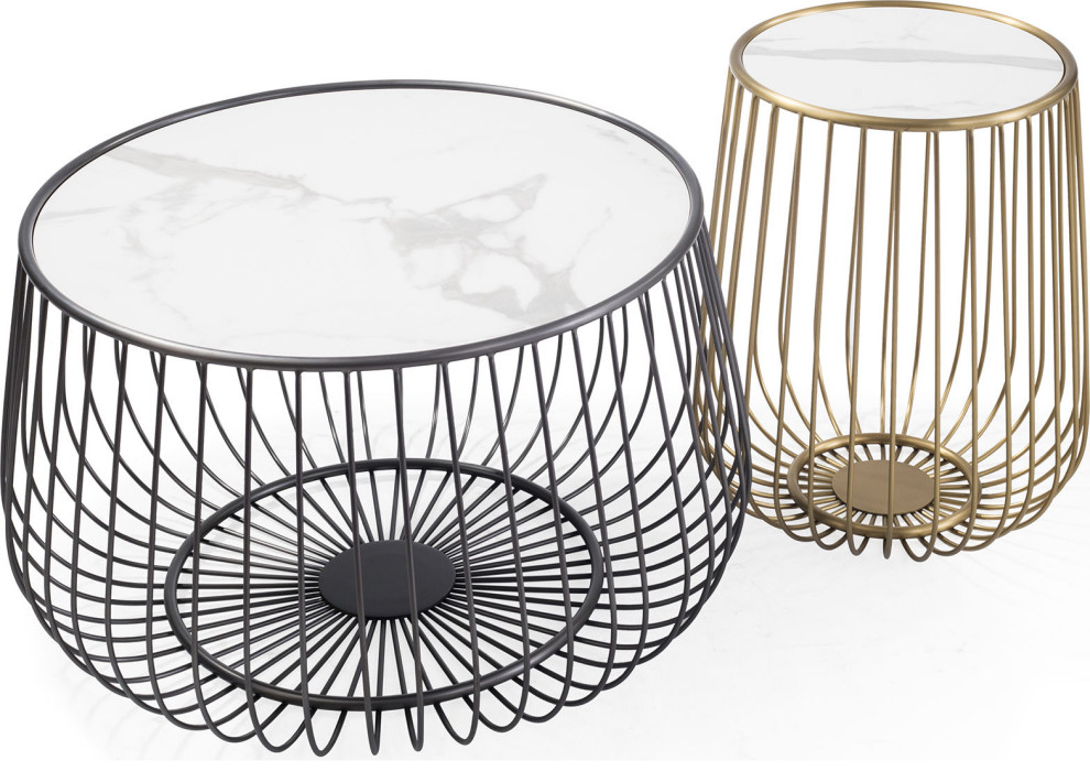 Elena Coffee Table   Transitional   Coffee Tables   by HedgeApple  Houzz