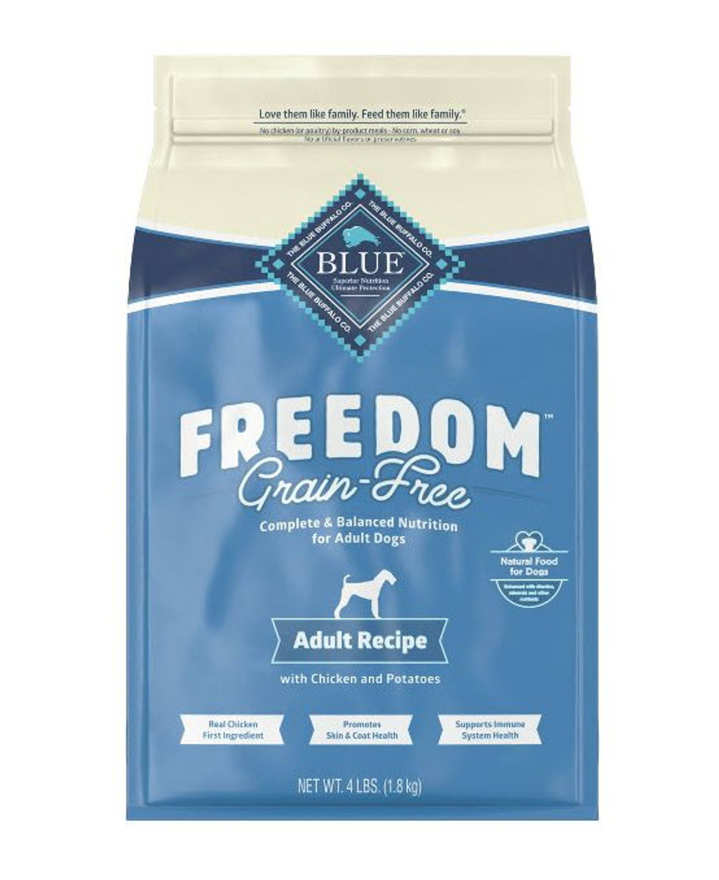 Blue Buffalo Freedom Grain-Free Chicken Recipe Adult Dog Food