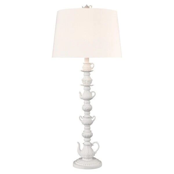 Rosetta Cottage 35'' High 1-Light Table Lamp - Matte White