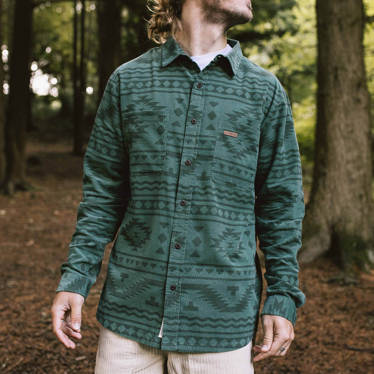 Backcountry Cord Shirt - Dark Ivy Adrift